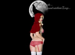 Fonds d'cran Erotic Art Le petit Chaperon rouge.