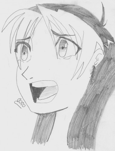 Fonds d'cran Art - Crayon Manga - Fullmetal Alchemist Rose