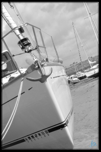 Wallpapers Boats Fishing Boats Bateaux sur les plages de Port-bail