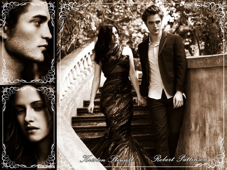 Fonds d'cran Clbrits Homme Robert Pattinson R.Pattinson and K.Stewart