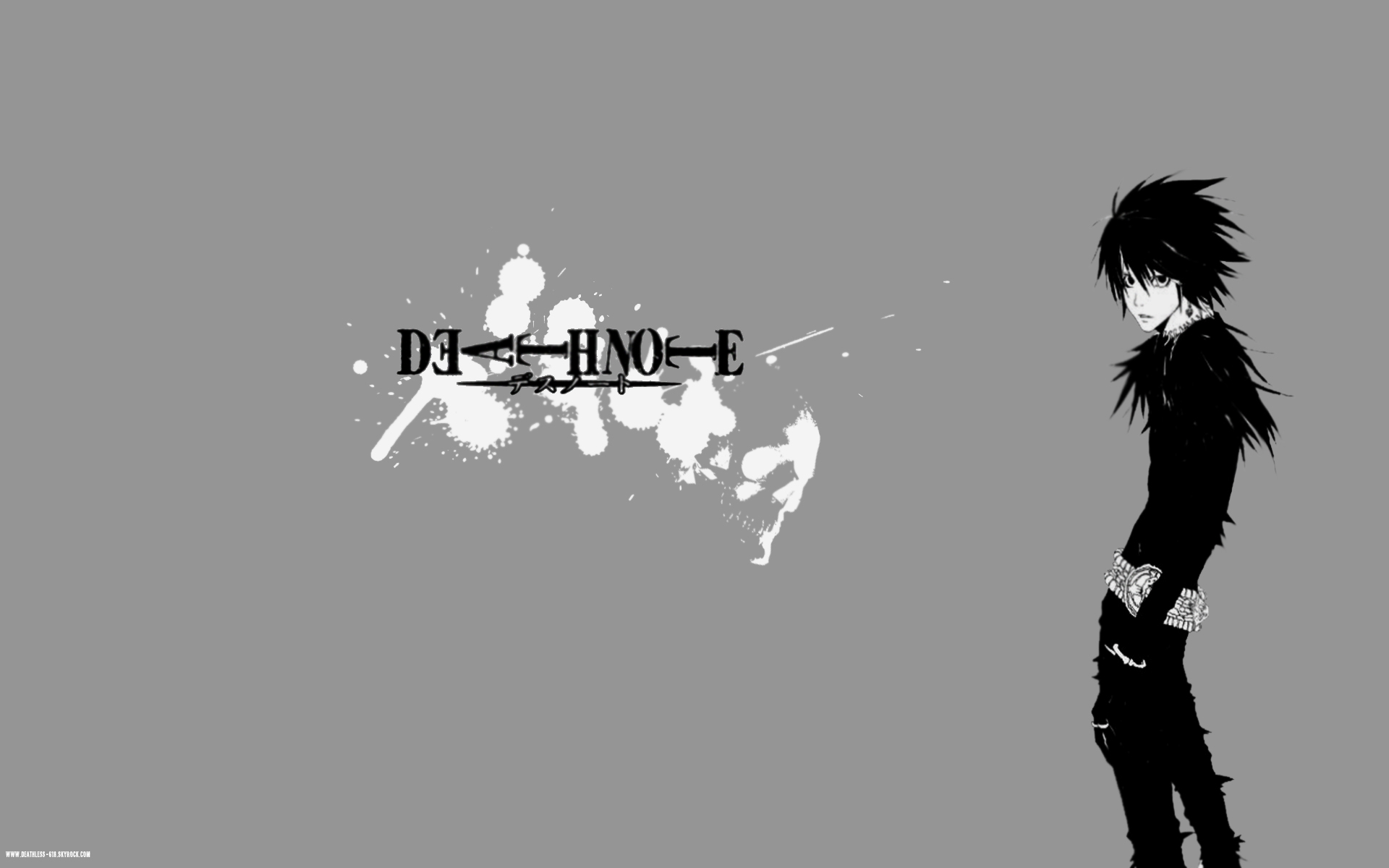 Wallpapers Manga Death Note Death note ( L )