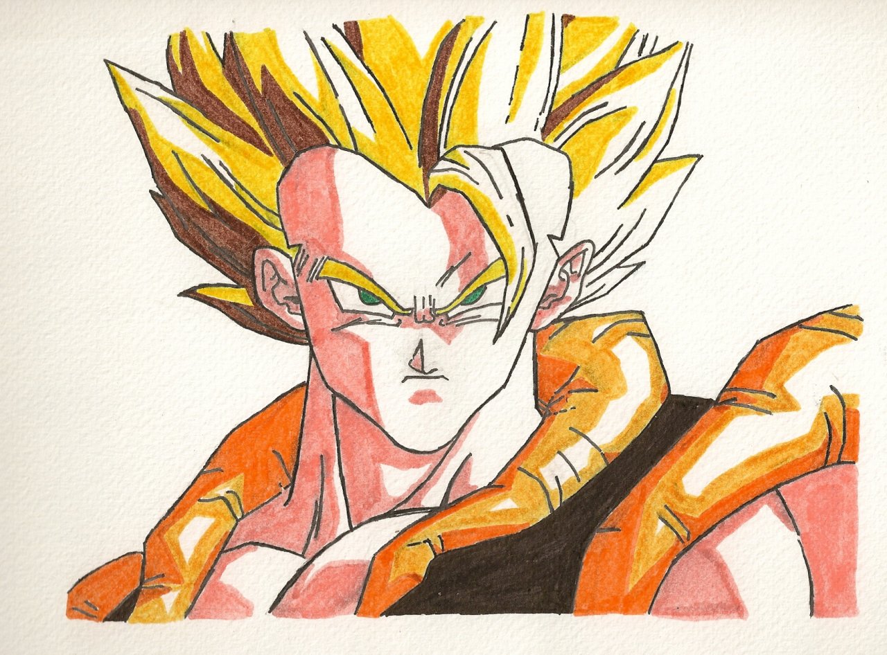 Wallpapers Art - Pencil Manga - Dragon Ball Z 