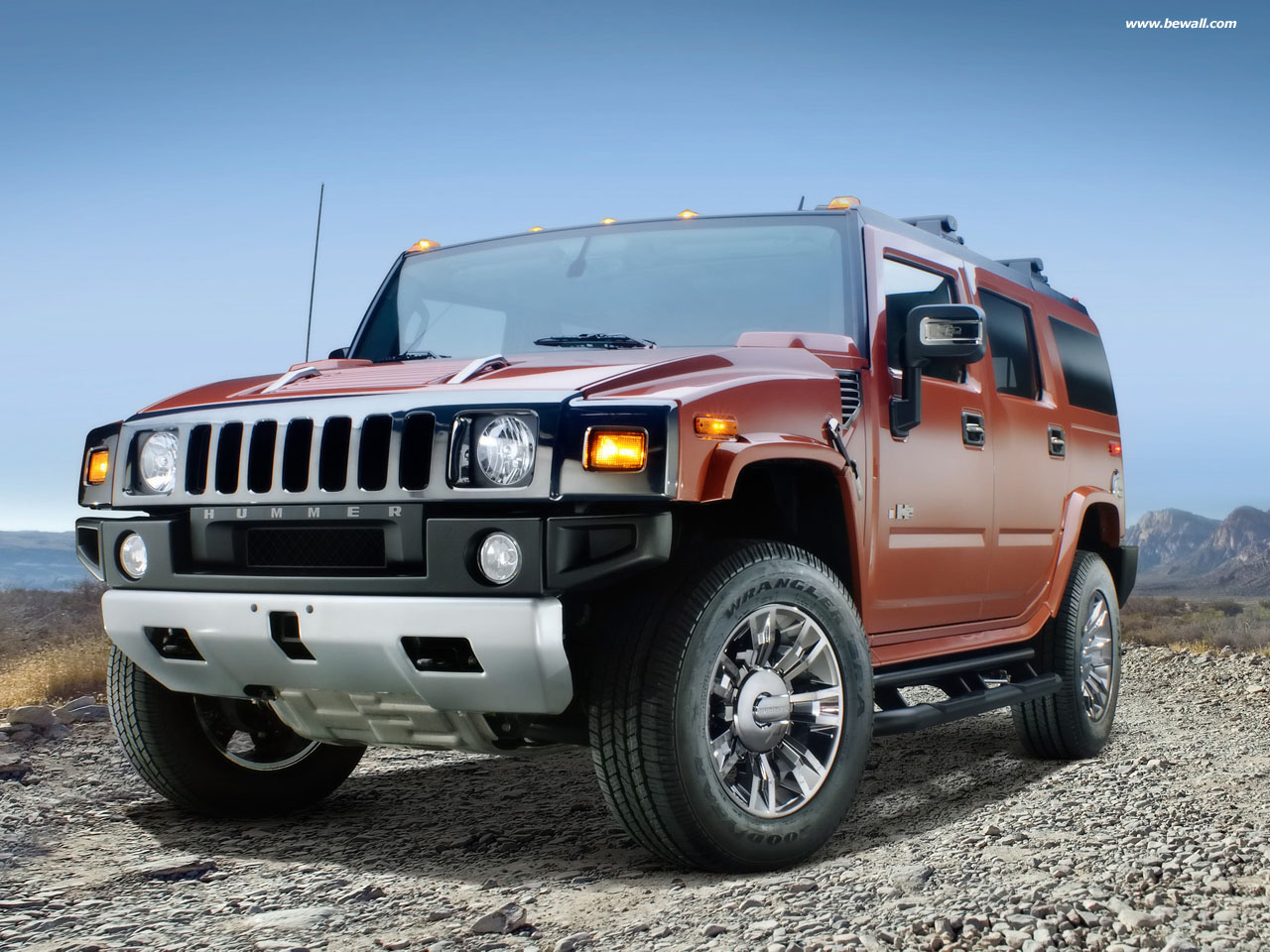 Fonds d'cran Voitures Hummer 2009-Hummer-H2-Black-Chrome-Limited-Edition wallpaper