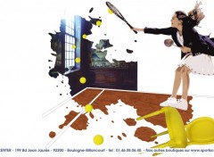 Wallpapers Brands - Advertising Visuel Tennis Boulogne