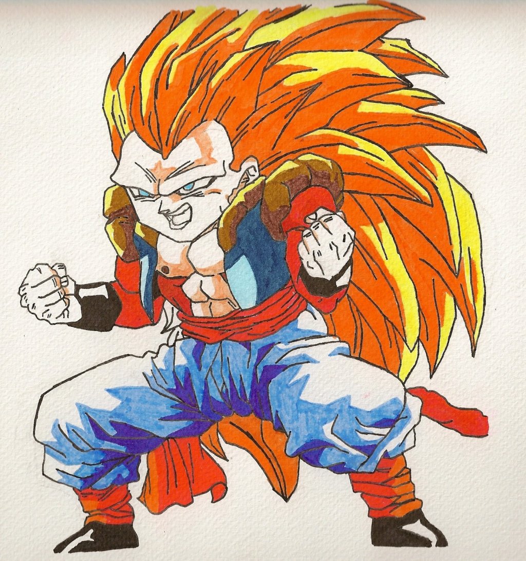 Fonds d'cran Art - Crayon Manga - Dragon Ball Z 