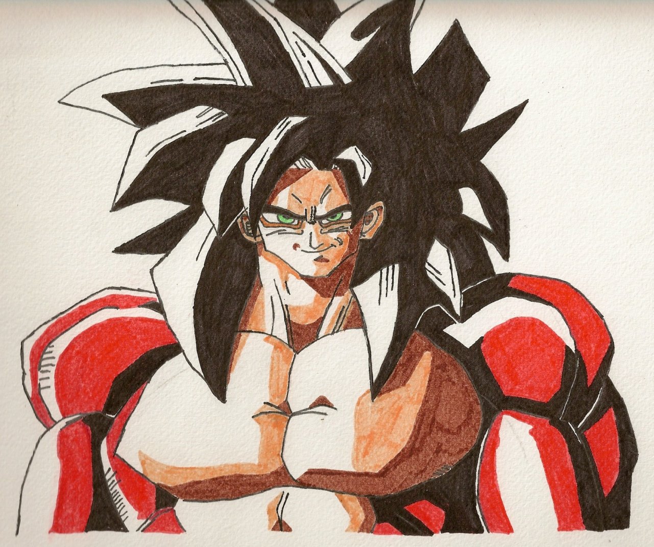 Fonds d'cran Art - Crayon Manga - Dragon Ball Z 