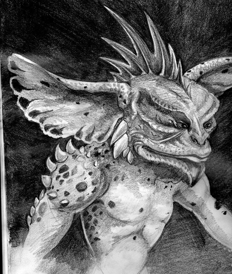 Wallpapers Art - Pencil Characters Gremlins