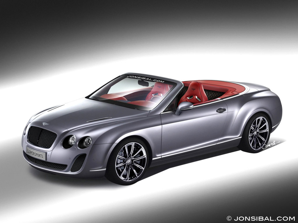 Fonds d'cran Art - Numrique Voitures - Transports Bentley GTS Convertible