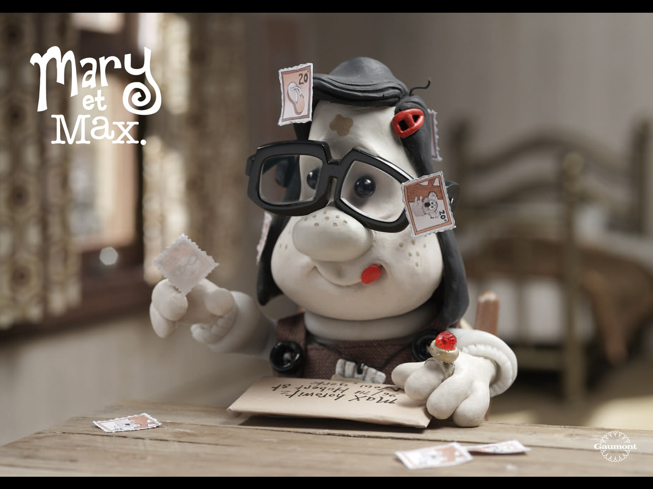 Wallpapers Cartoons Mary and Max   