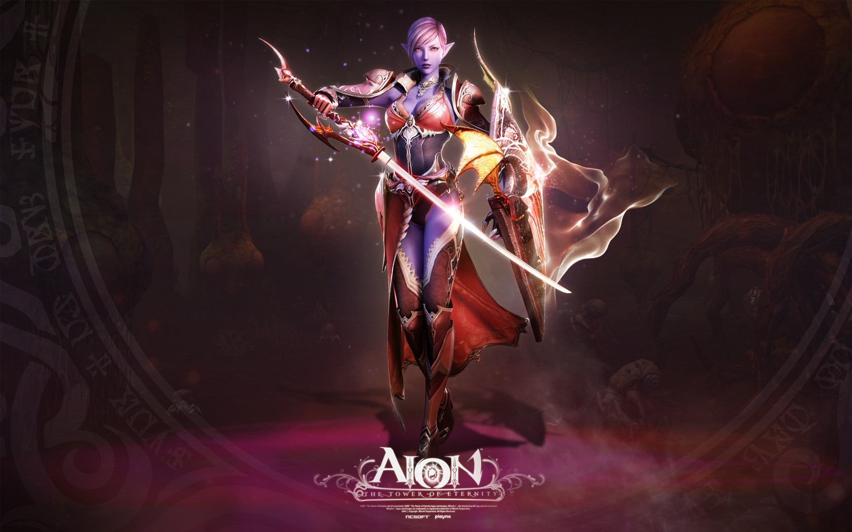 Wallpapers Video Games Aion : the Tower of Eternity Aion Templire Asmodienne