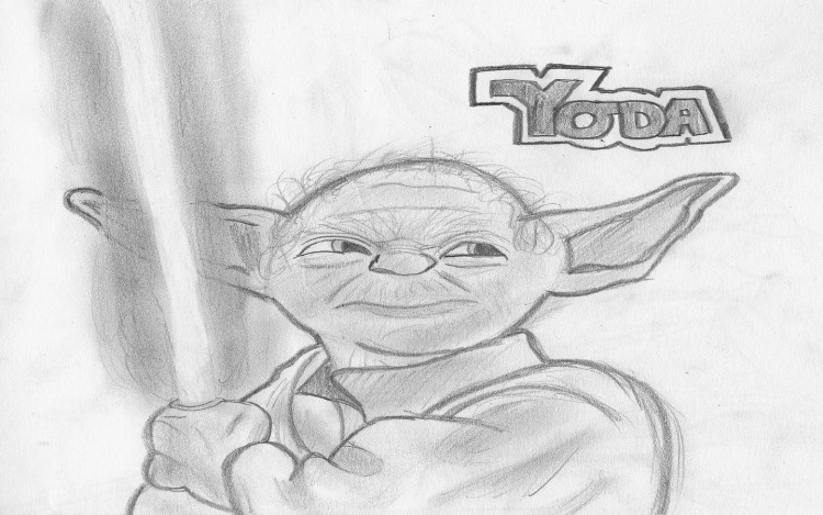 Fonds d'cran Art - Peinture Science-fiction Yoda