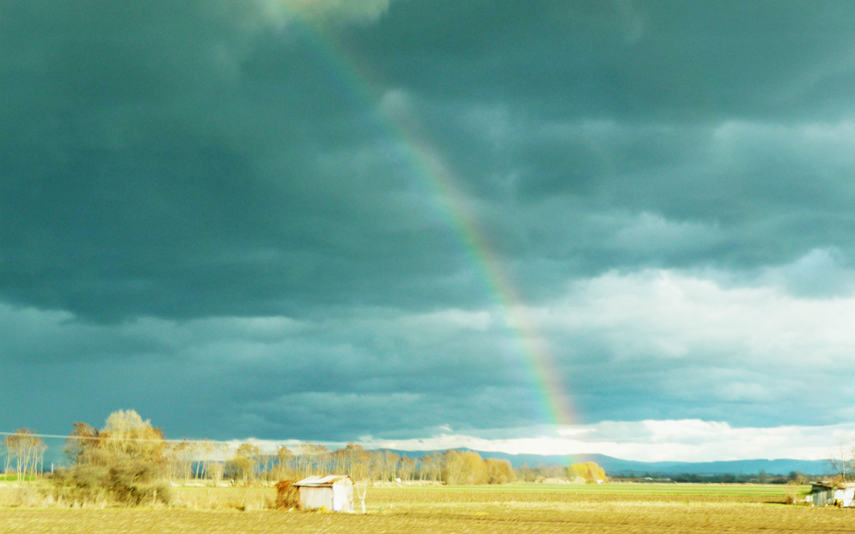 Wallpapers Nature Rainbows Arc-en-ciel