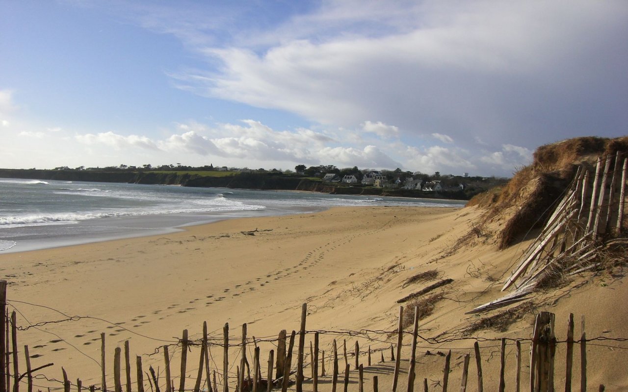 Fonds d'cran Nature Mers - Ocans - Plages bretagne en mars