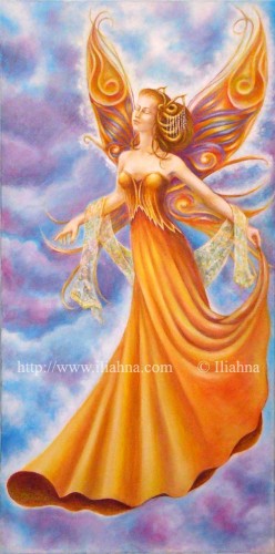 Wallpapers Art - Painting Fairies Lady Dorina