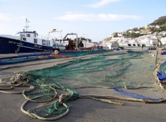 Fonds d'cran Bateaux PREPARATION DE LA PECHE