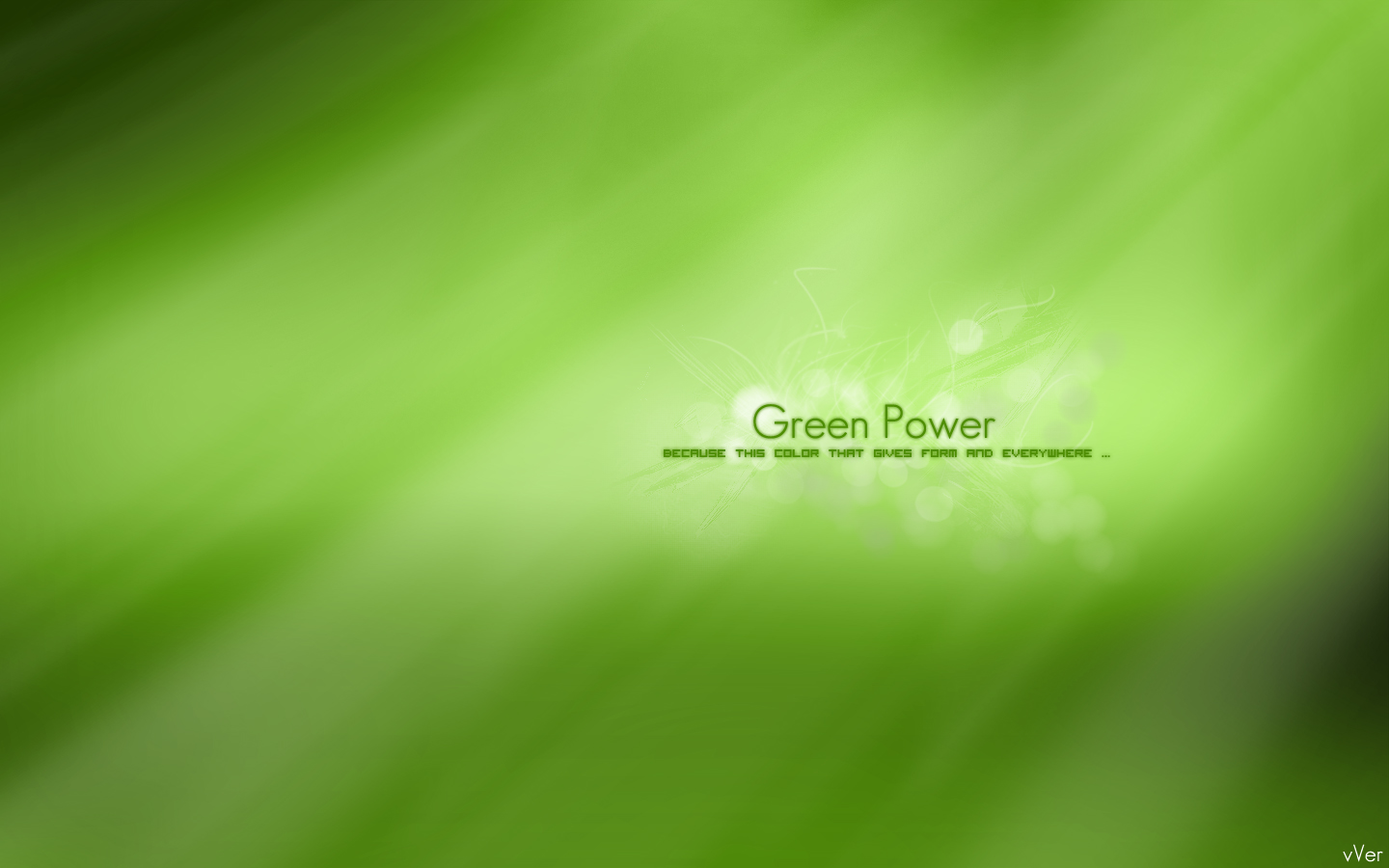 Wallpapers Digital Art Abstract Green Power