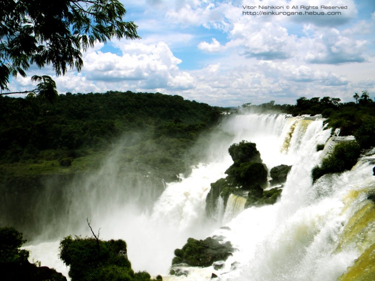 Fonds d'cran Nature Paysages Iguau Falls - Argentina Side