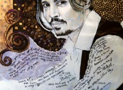 Fonds d'cran Art - Peinture Johnny Depp #01