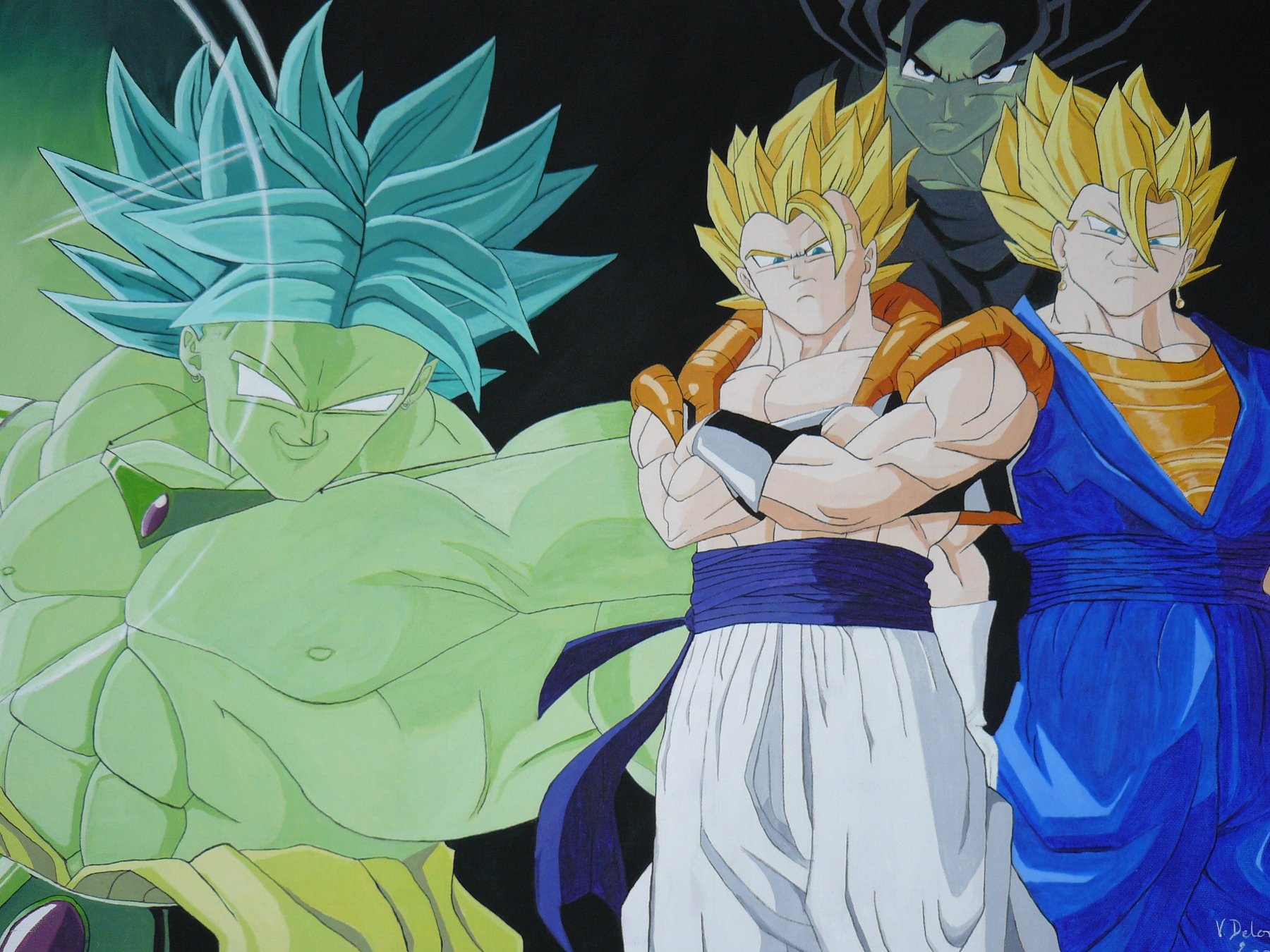 Fonds d'cran Art - Peinture Manga BROLY