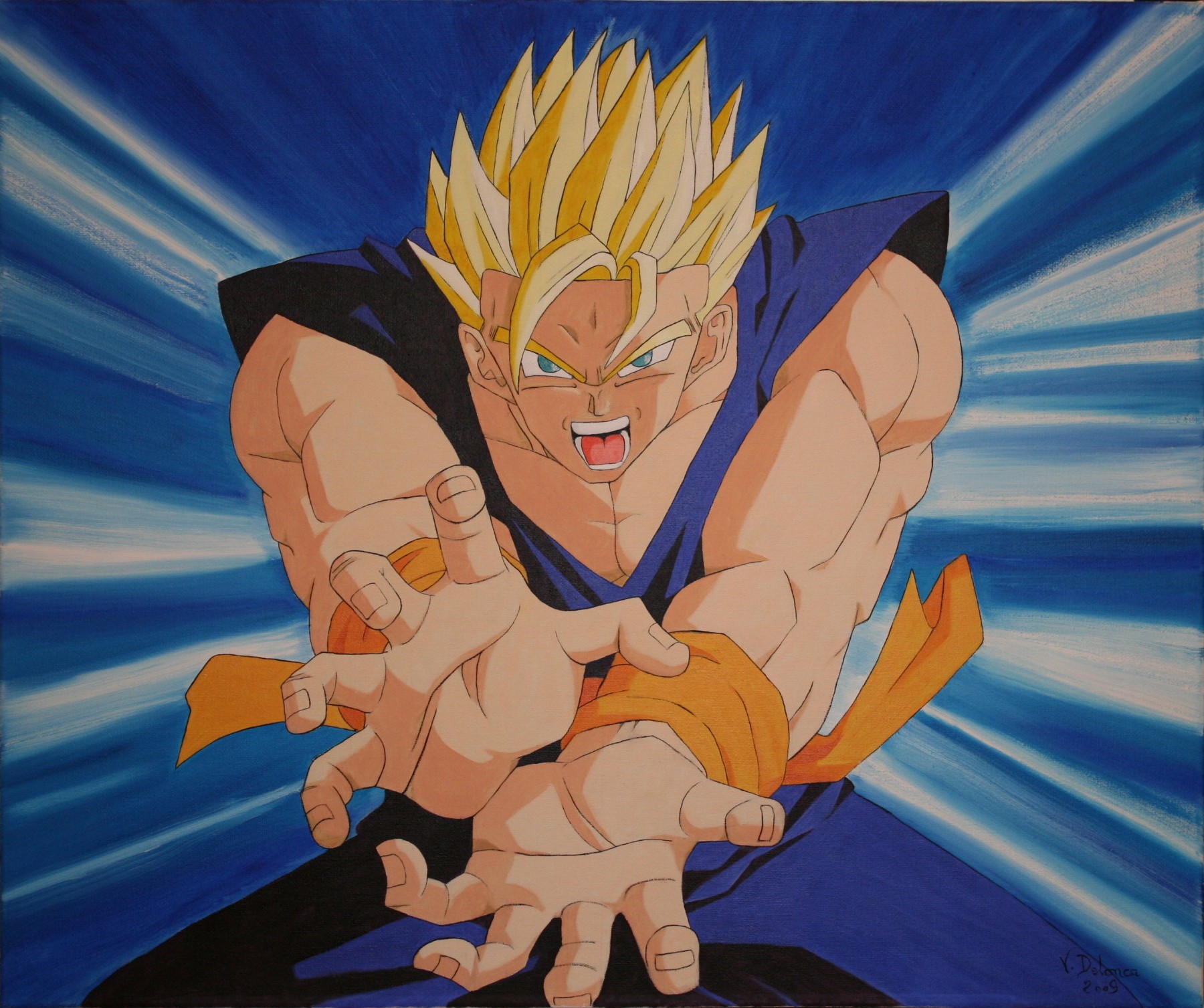 Wallpapers Art - Painting Manga sangohan