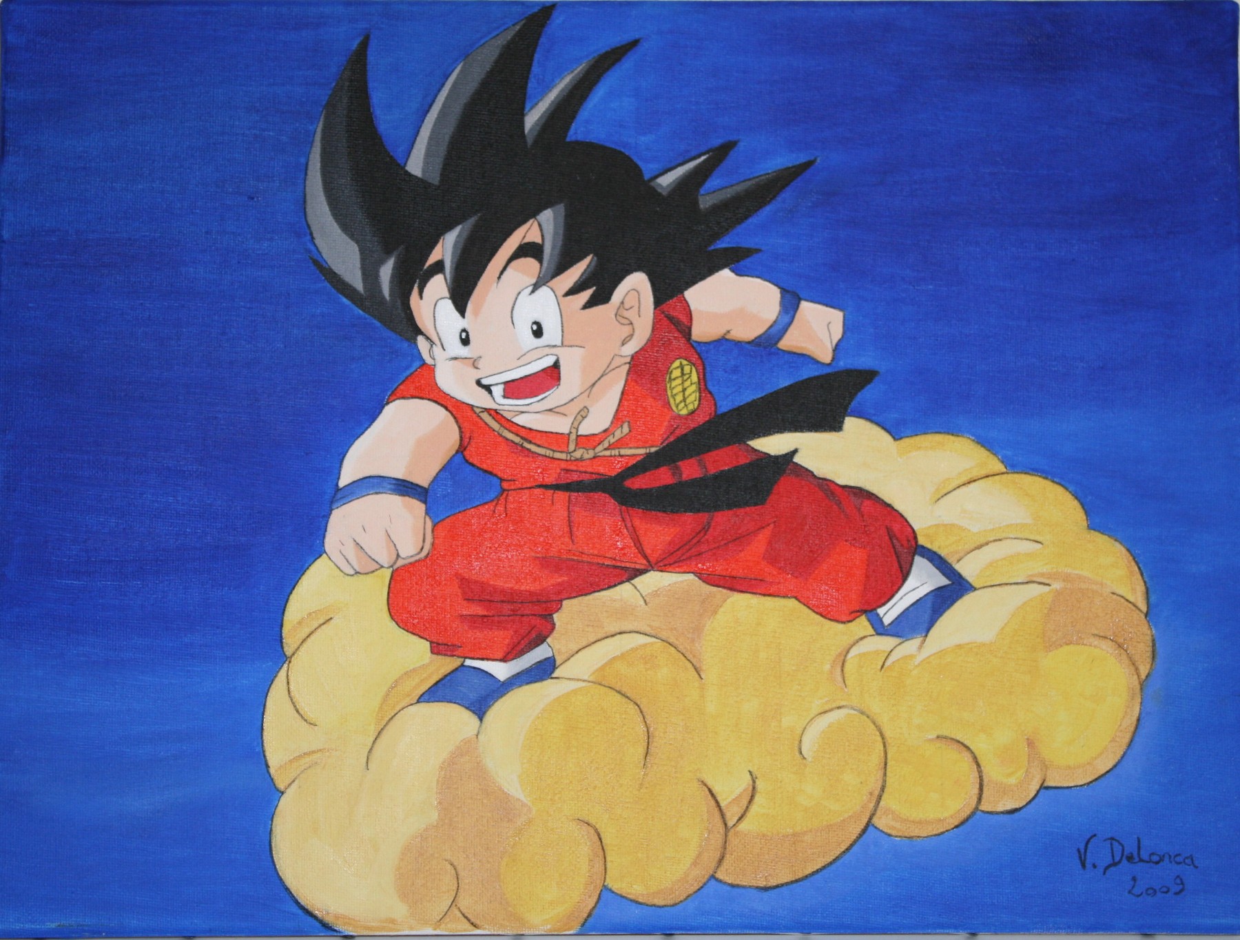 Fonds d'cran Art - Peinture Manga sangoku enfant