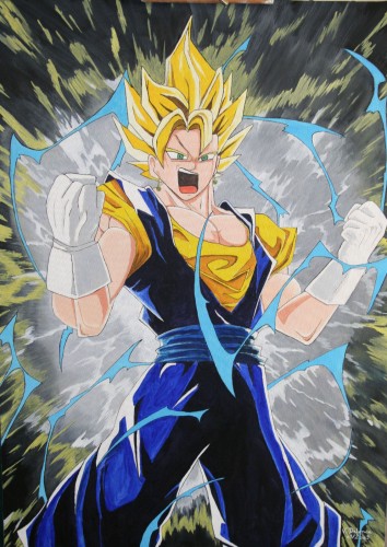 Wallpapers Art - Painting Manga sangoku super sayan