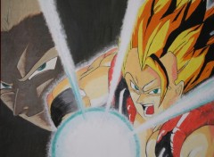 Fonds d'cran Art - Peinture Gogeta 2