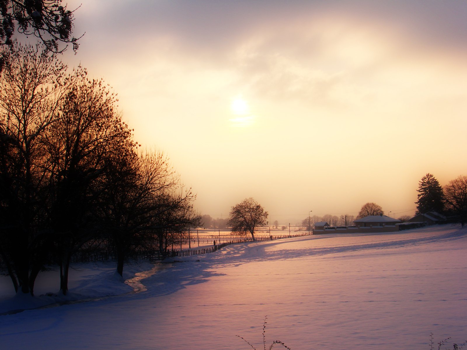 Wallpapers Nature Landscapes Du blanc  perte de vue