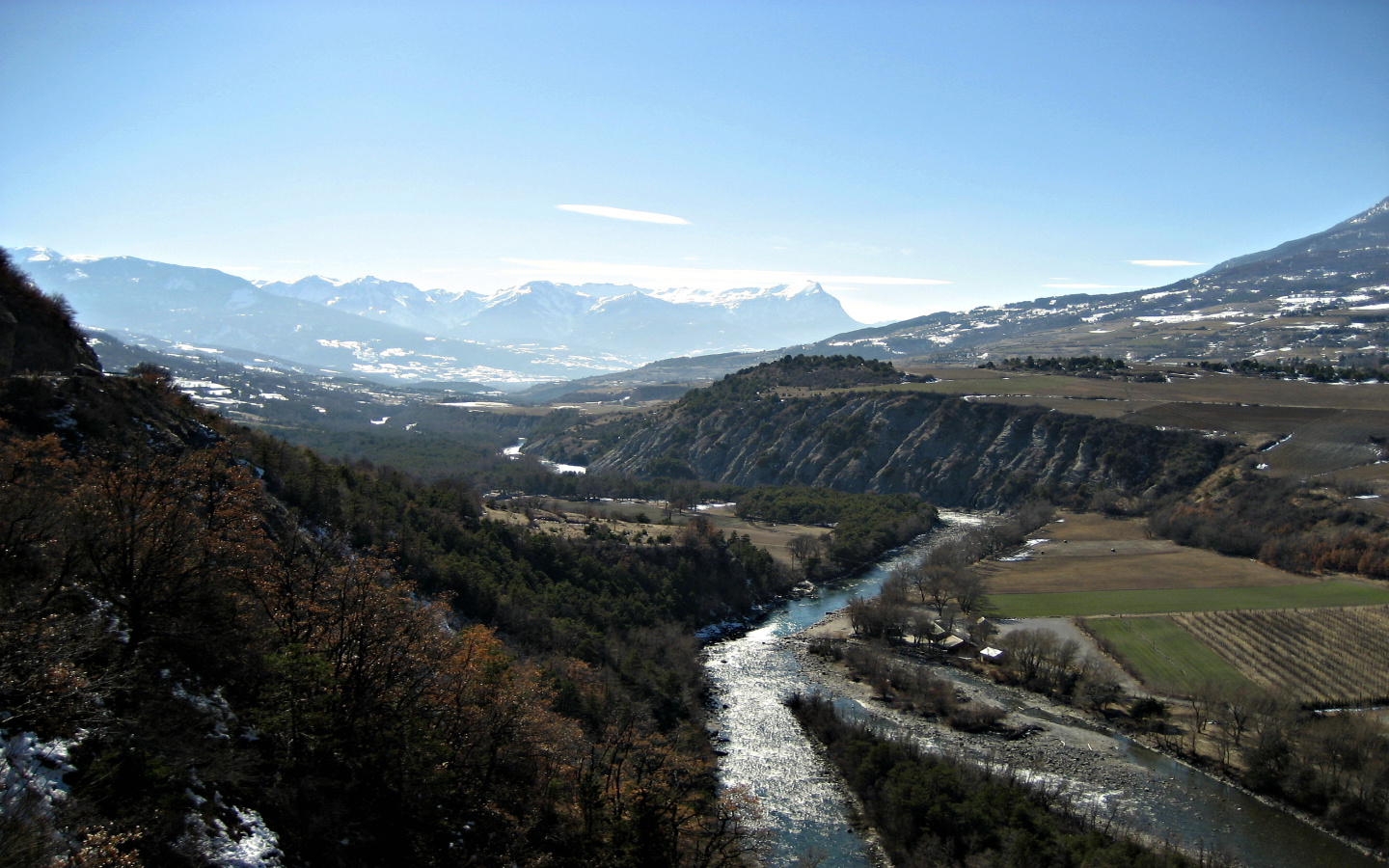 Fonds d'cran Nature Paysages Valle de la Durance  Siguret