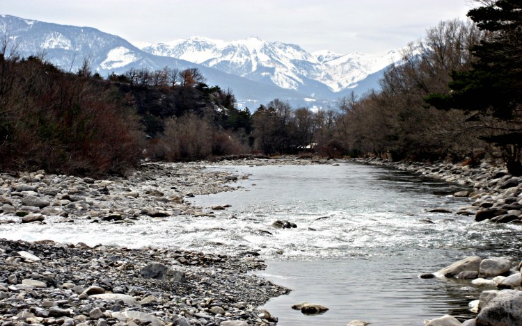 Wallpapers Nature Rivers - Torrents La Durance  Siguret