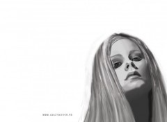 Fonds d'cran Art - Numrique Avril Lavigne (dessin)