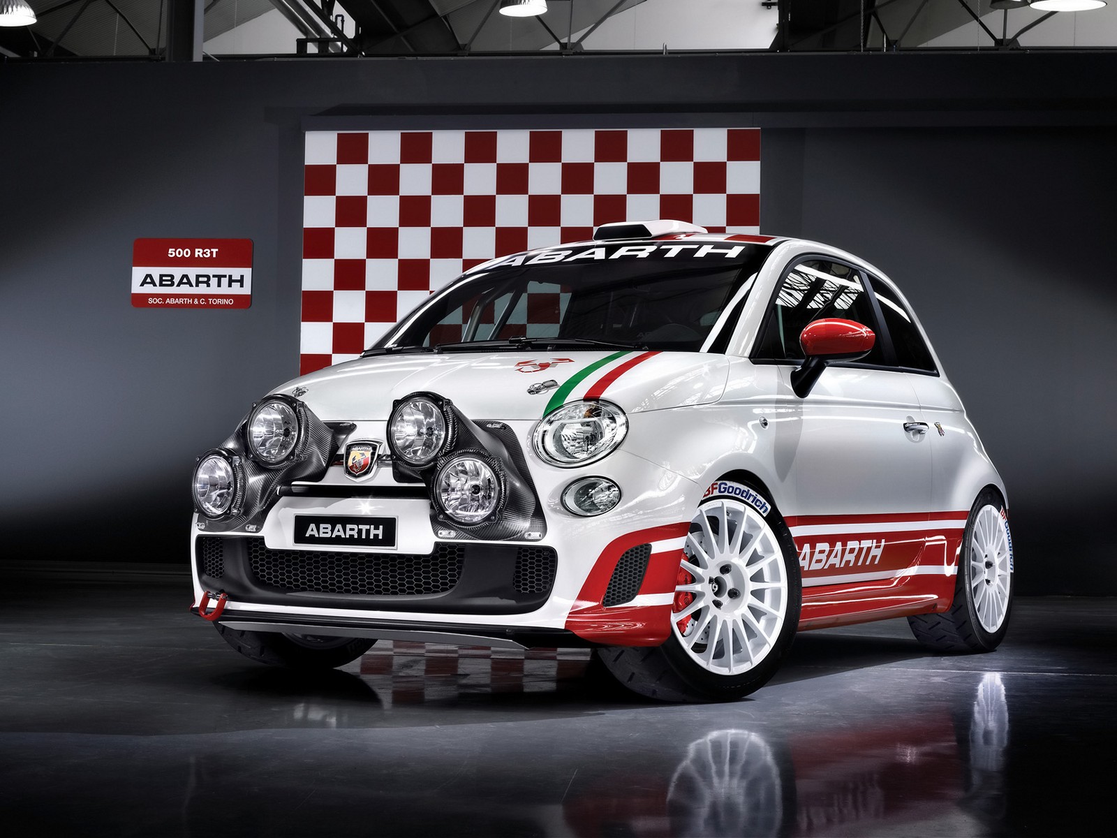 Wallpapers Cars Fiat Abarth-500-R3T