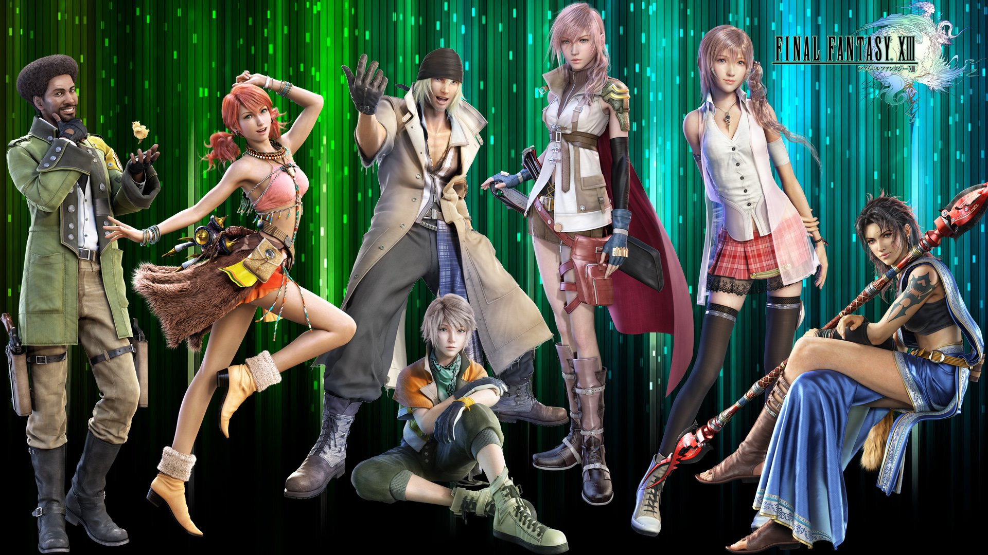 Fonds d'cran Jeux Vido Final Fantasy XIII Wallpaper Final Fantasy XIII v2 by Ben349