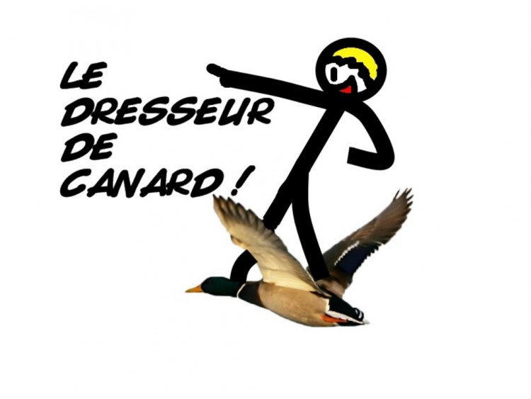 Fonds d'cran Humour Divers Boudinou : Le dresseur de canard !