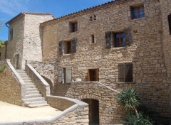 Wallpapers Constructions and architecture Village provencal rnov