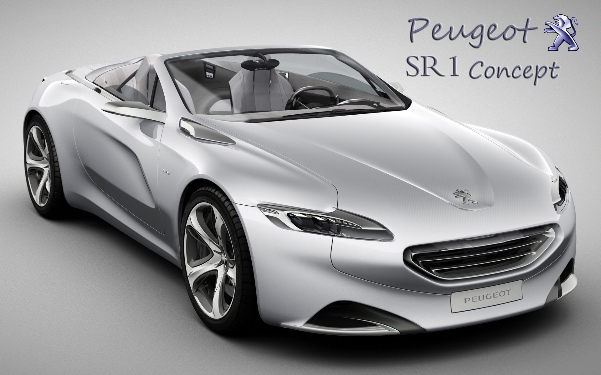 Fonds d'cran Voitures Peugeot Peugeot SR1 concept