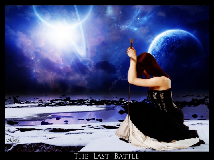 Wallpapers Fantasy and Science Fiction Women Wall The last battle