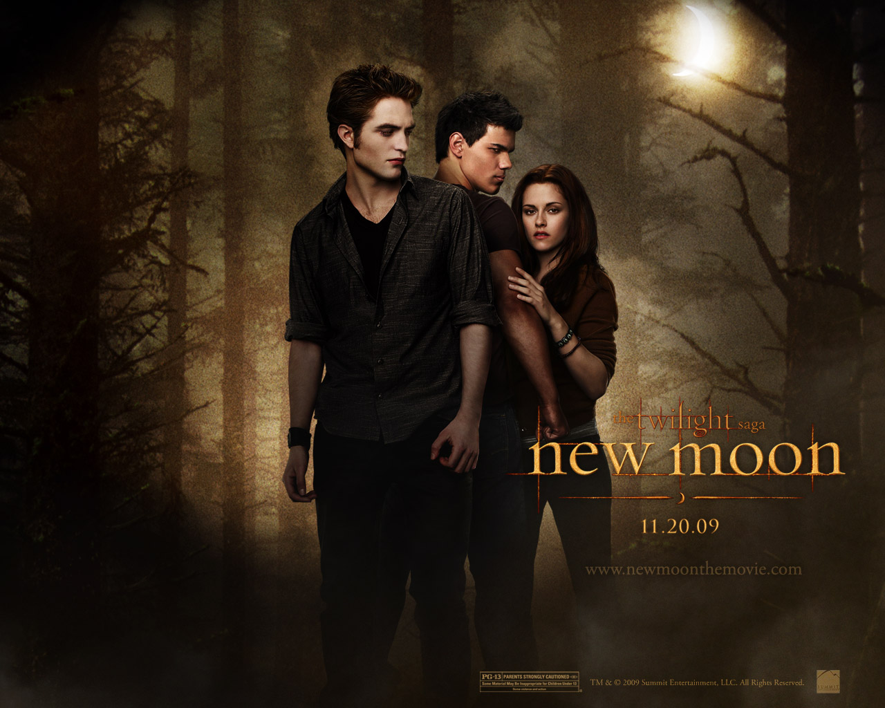 Wallpapers Movies Twilight - New Moon Twilight Chapitre 2 : Tentation