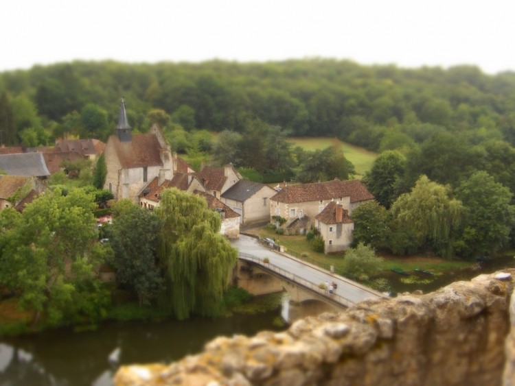 Fonds d'cran Voyages : Europe France > Poitou Charente Angles sur l'Anglin