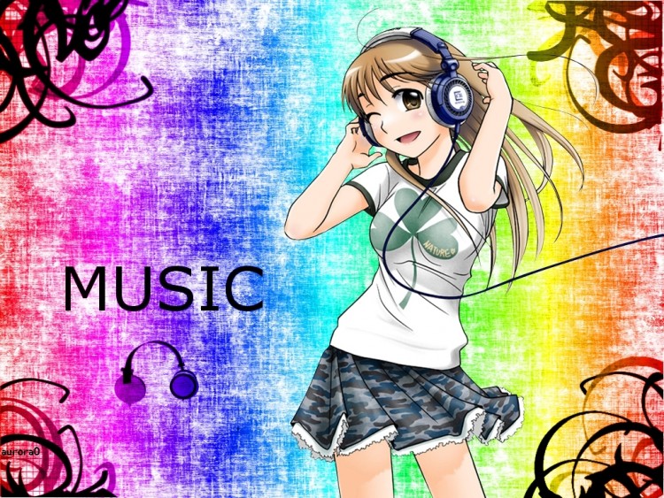 Wallpapers Manga Miscellaneous Music