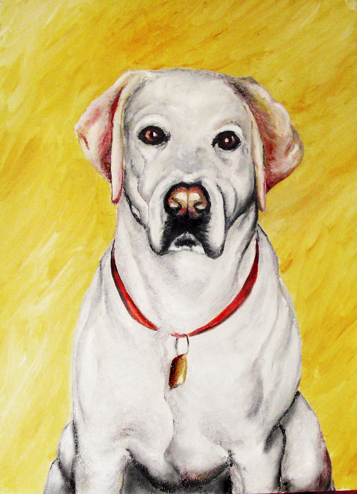 Wallpapers Art - Painting Animals labrador