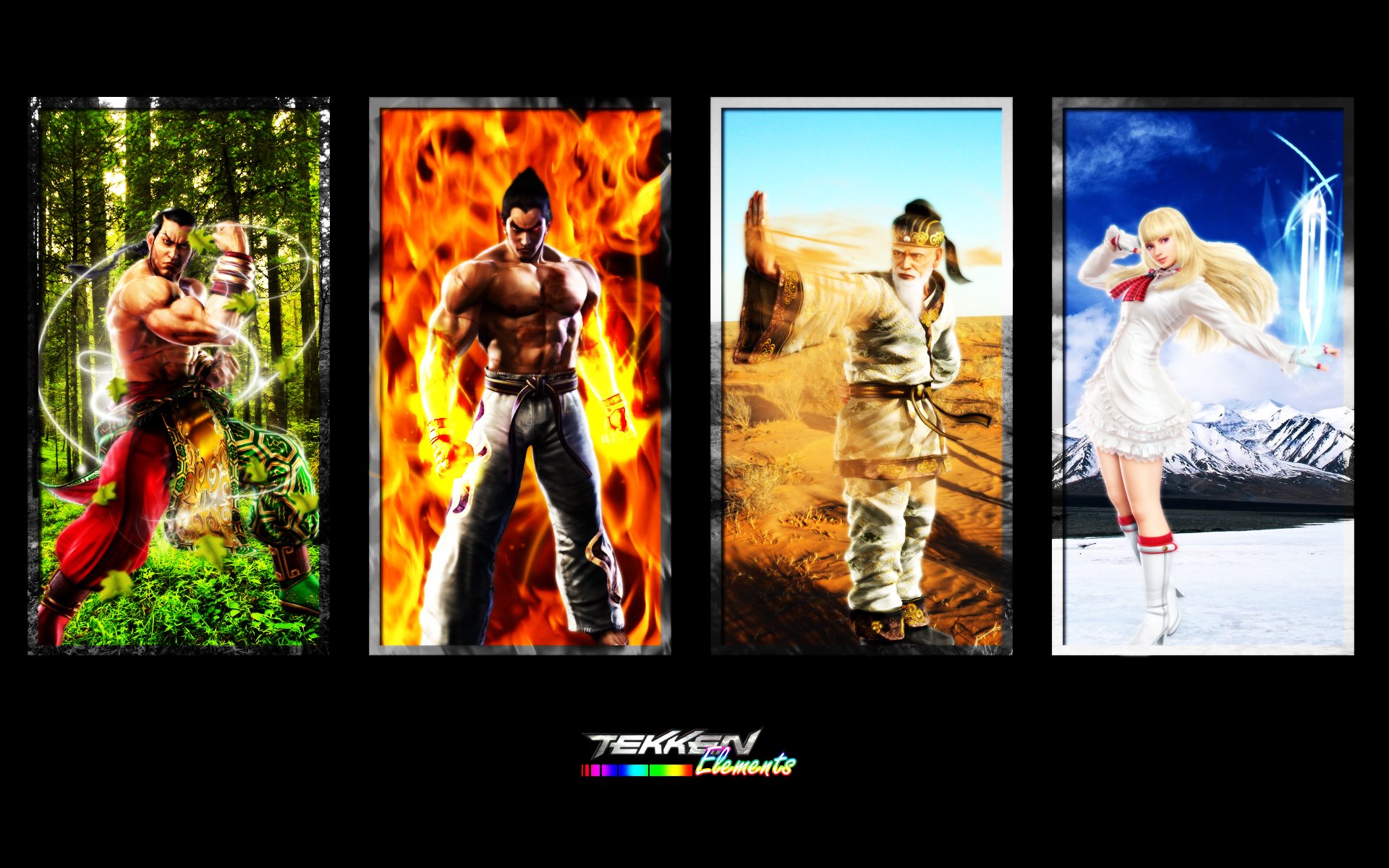 Wallpapers Video Games Tekken Tekken Elements