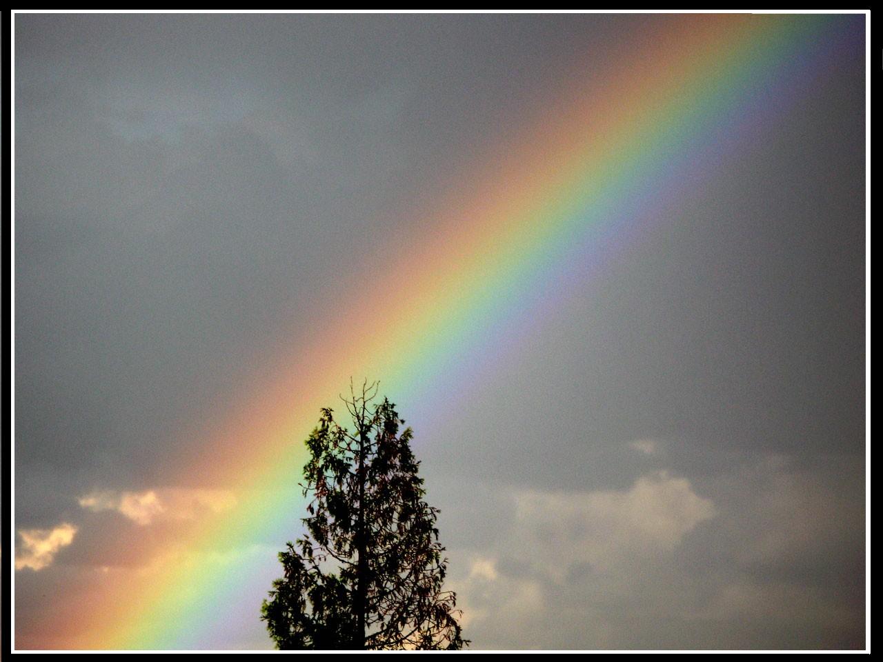 Wallpapers Nature Rainbows Arc-en-ciel