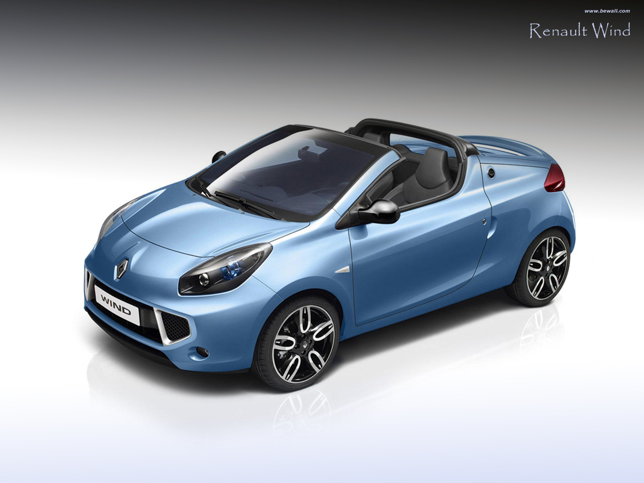 Fonds d'cran Voitures Renault Renault wind roadster 2010 wallpaper by bewall