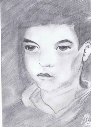 Fonds d'cran Art - Crayon Portraits Voldemort enfant