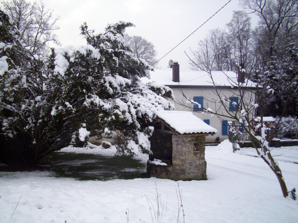 Wallpapers Nature Saisons - Winter Le puit de mon moulin