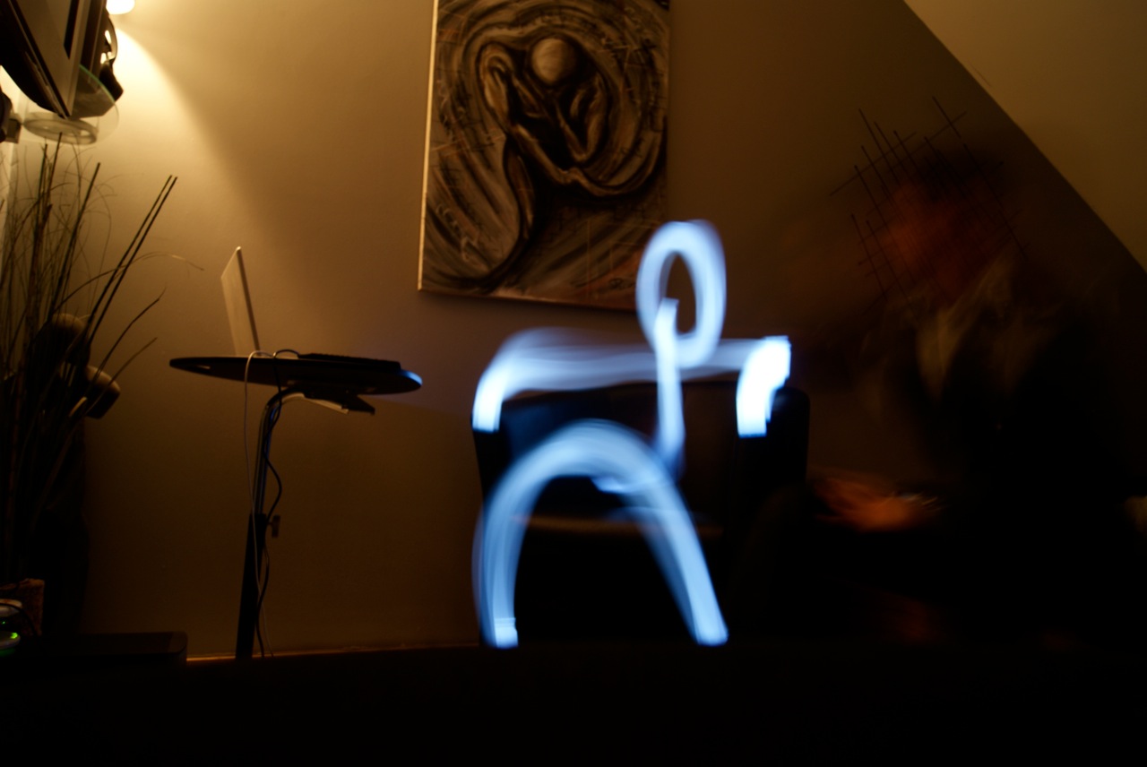 Fonds d'cran Abstrait - Art Lumire light Man