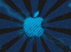 Wallpapers Computers Blue Electric Apple