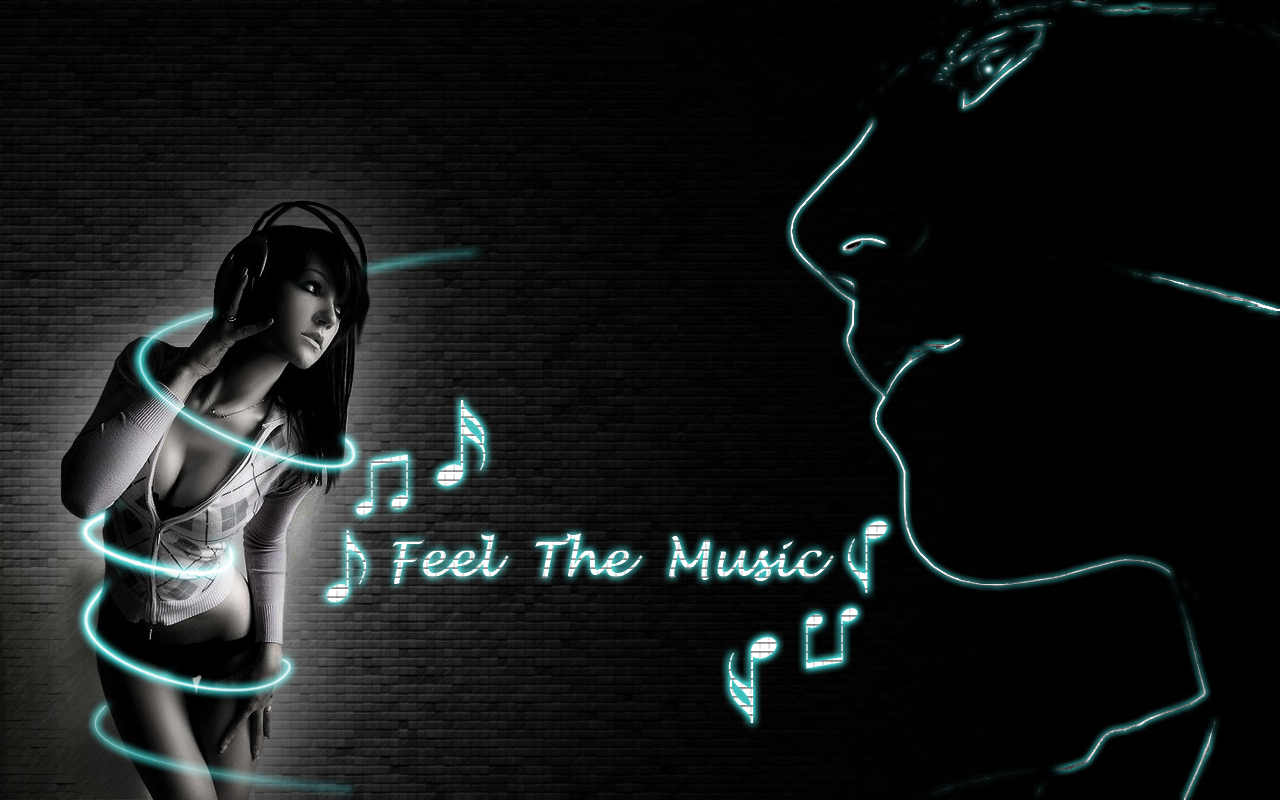 Wallpapers Digital Art Music Feel the Music