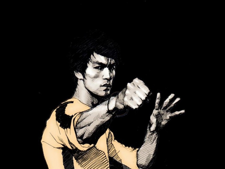 Fonds d'cran Clbrits Homme Bruce Lee Wallpaper N256297